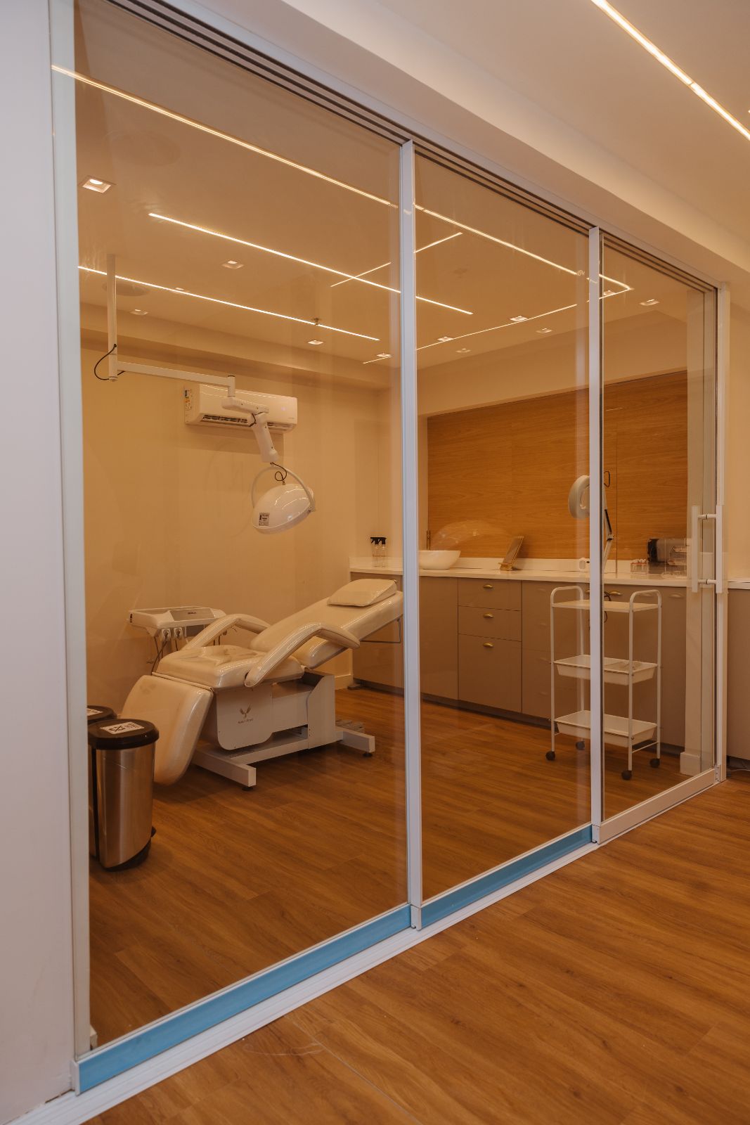 Centro cirúrgico próprio da JM Clinic em Duque de Caxias