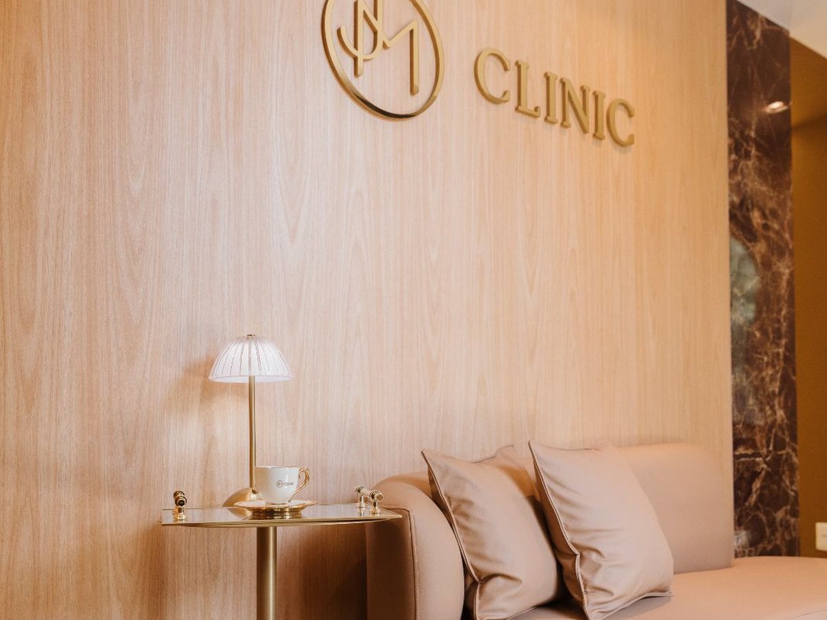 Recepção da JM Clinic, em Duque de Caxias