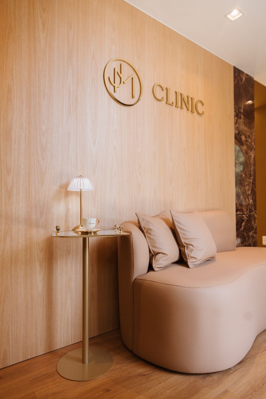 Recepção da JM Clinic em Duque de Caxias